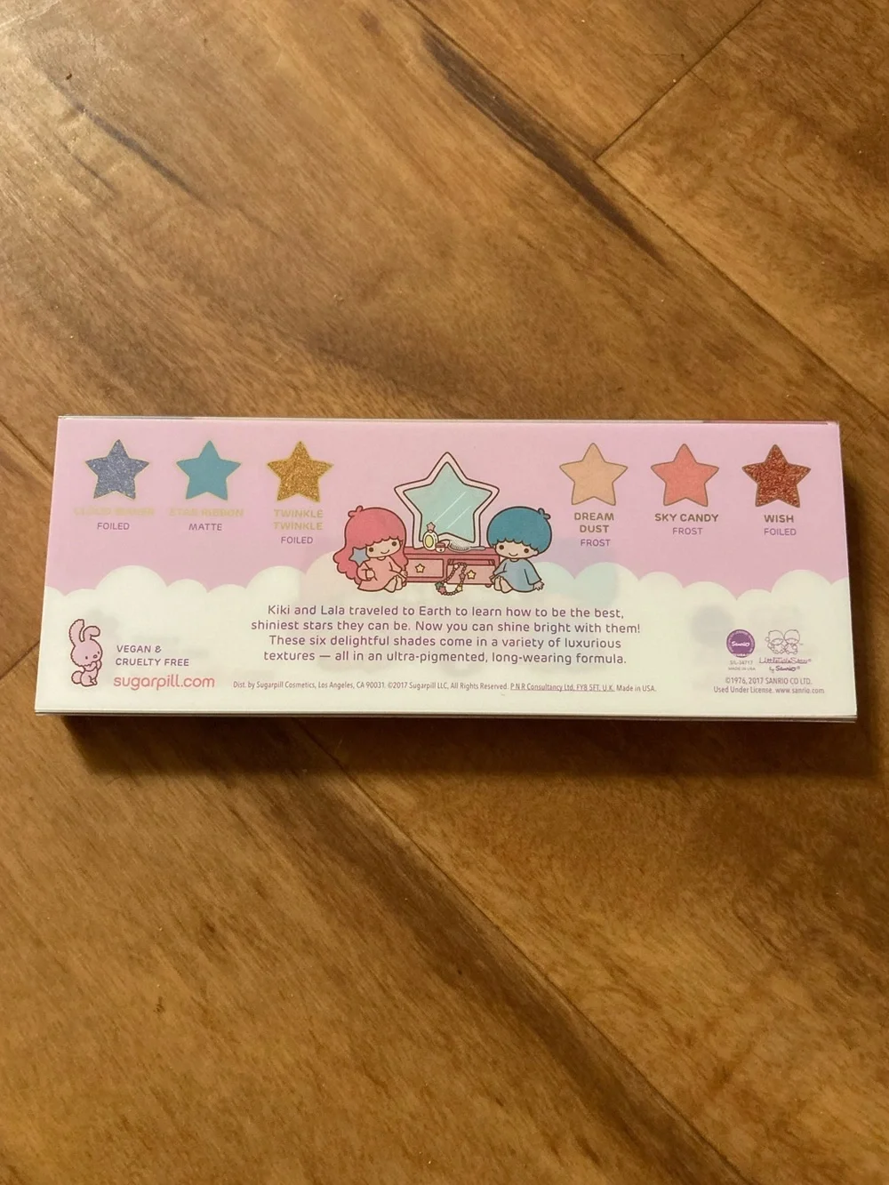 SUGARPILL x LITTLE TWIN STARS Limited Edition Eyeshadow Palette - 6 shades